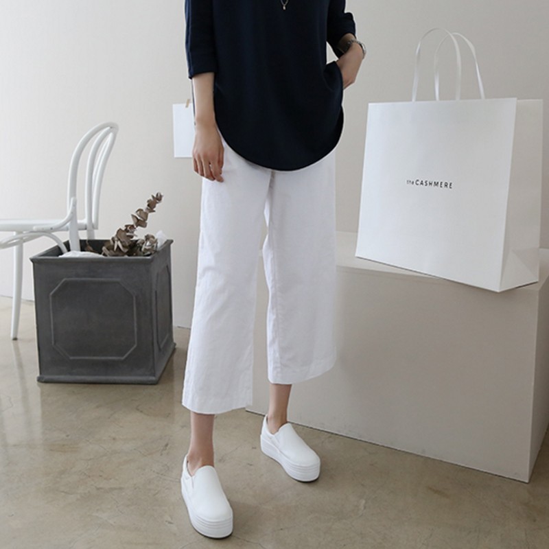 Quần ống rộng kiểu dáng thoải mái trẻ trung dành cho nữ