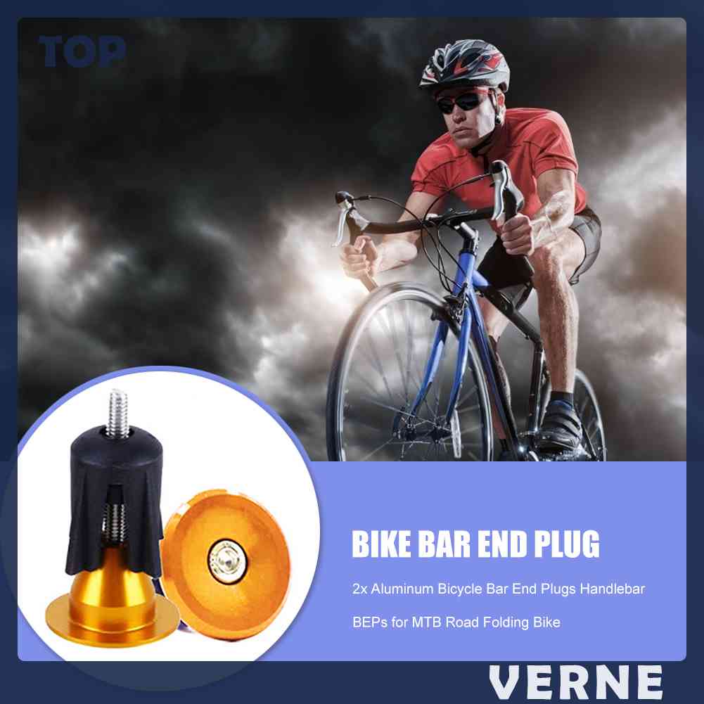 Bộ 2 Nút Gắn Tay Lái Xe Đạp Leo Núi Bằng Nhôm VERNE