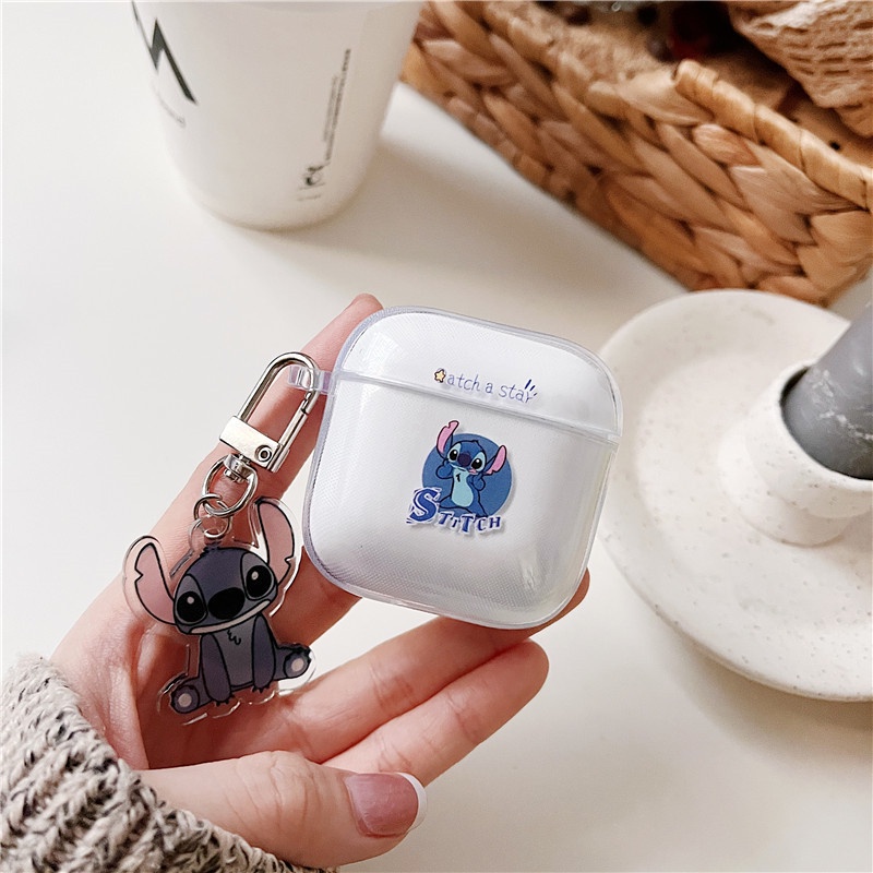 Ốp Bảo Vệ Hộp Đựng Tai Nghe Airpods 3 Trong Suốt Hình Cún Cinnamon Xinh Xắn