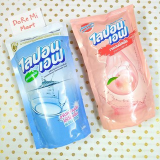 Nước rửa bát túi LIPON Thái Lan không mùi, dầu rửa chén đĩa ly đậm đặc LION dishwashing