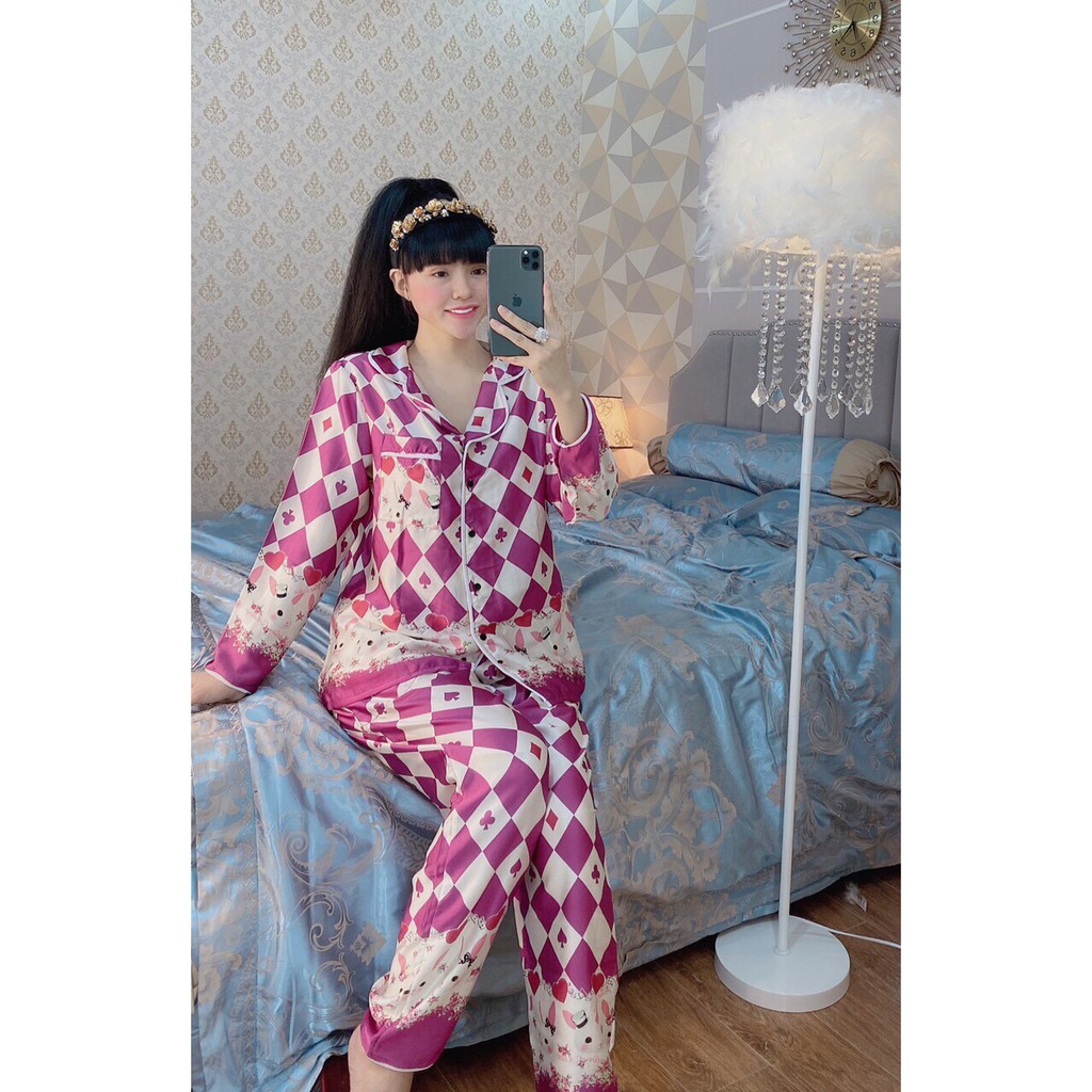 Đồ bộ pijama siu lụa