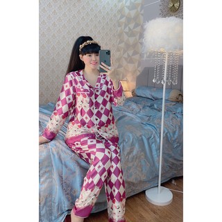 Đồ bộ pijama siu lụa