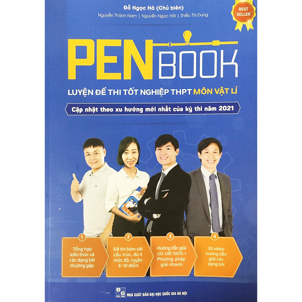 Sách - Penbook - Luyện Đề Thi Tốt Nghiệp Thpt Môn Vật Lí - Bản 2021