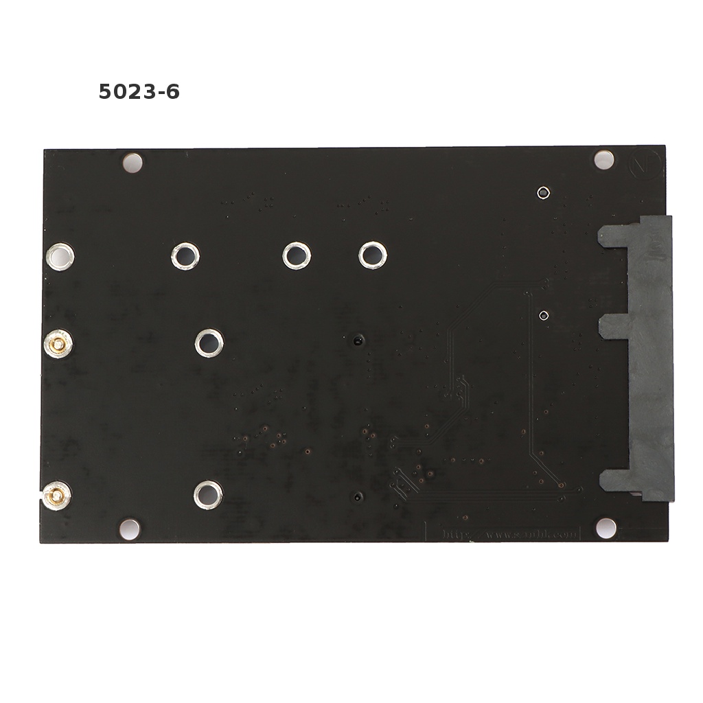 Thẻ chuyển đổi 5023-6 M.2 NGFF MSATA SSD sang SATA 3.0 2 trong 1 dành cho máy tính để bàn máy tính xách tay 5023-6