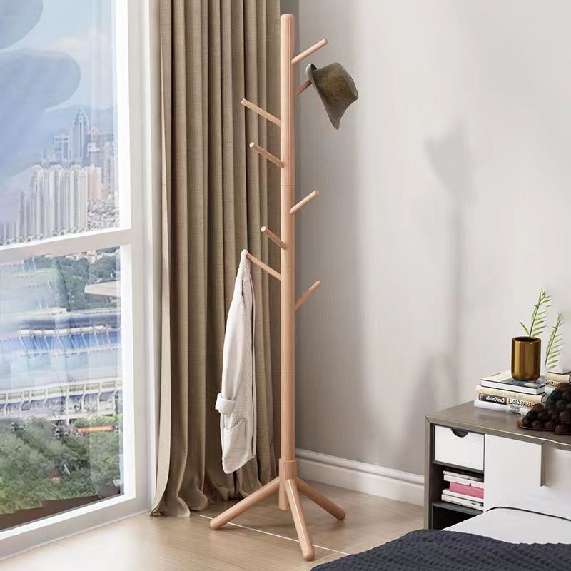 Cây Treo Móc Quần Áo Đứng Thông Minh Đa Năng, Treo Quần Áo, Túi Xách, Nón Tiện Lợi Trang Trí Nội Thất Phòng Ngủ