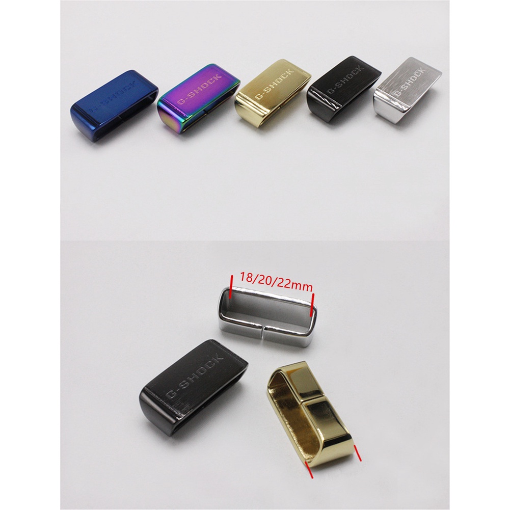 Khóa gài thép không gỉ 18mm 20mm 22mm cao cấp cho đồng hồ Casio G-SHOCK GA-110 GD-100 GG-1000 DW-5600 G-1000G