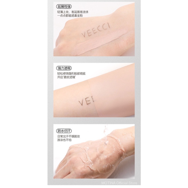 (Hàng Mới Về) Kem Che Khuyết Điểm Veeci Dạng Lỏng Che Phủ Lỗ Chân Lông Và Quầng Thâm Hiệu Quả | BigBuy360 - bigbuy360.vn