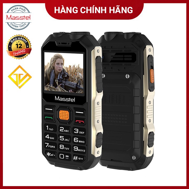 Điện Thoại Masstel Play max kiêm sạc dự phòng - Pin trâu 6000mah - Loa siêu to - Mới nguyên seal - H