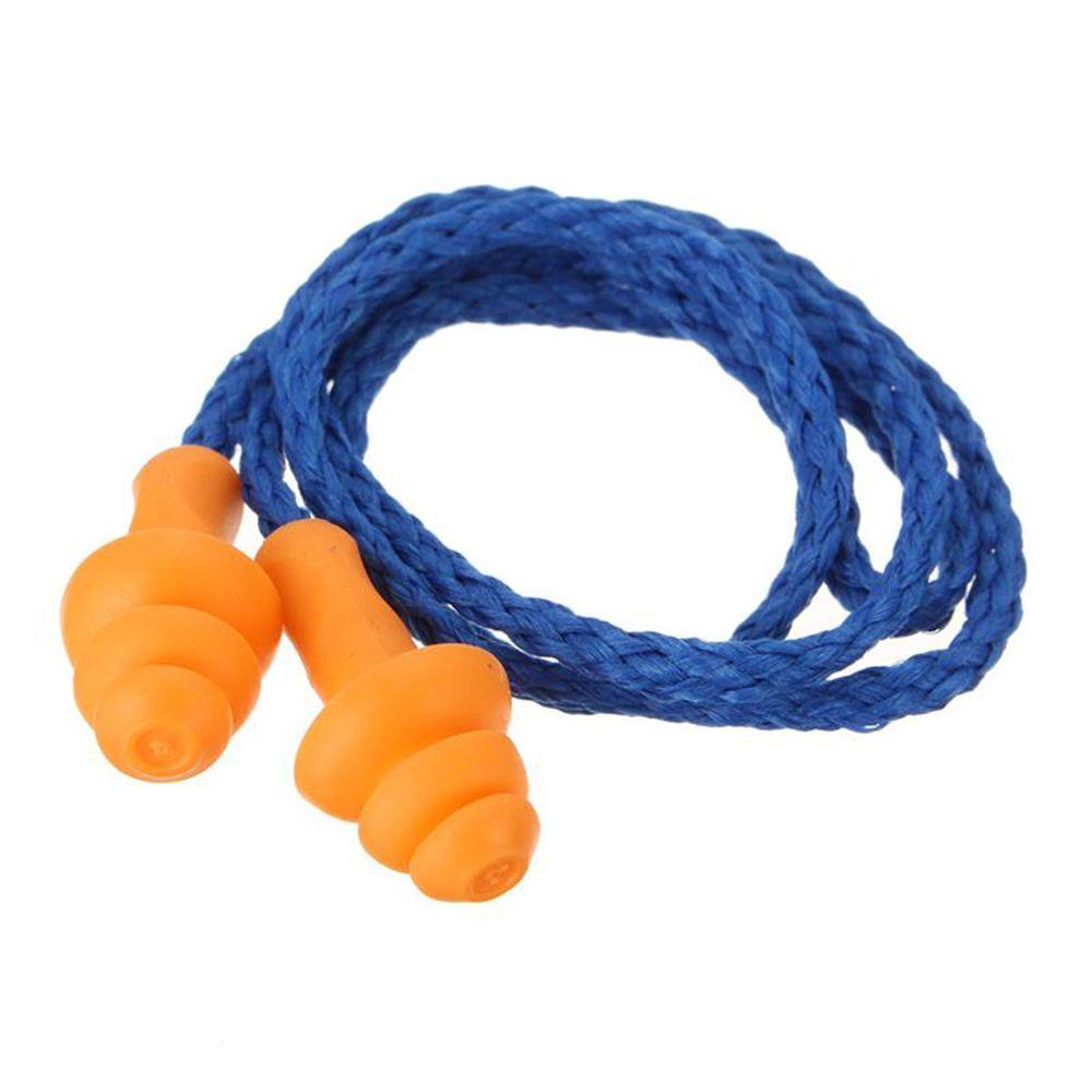 MELODG Set 10 Nút Bịt Tai Chống Ồn Chống Nước Hình Cây Thông Giáng Sinh Bằng Silicone Mềm