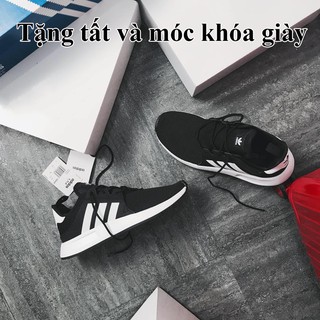 [Free ship] Fullbox giày xplr đen sọc trắng nam nữ