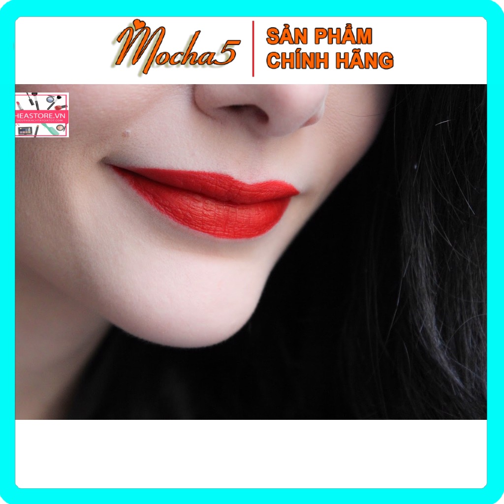 Son thỏi BJ BOURJOIS Lipstick lì môi, lên chuẩn màu Pháp thỏi 07 màu Đỏ Cam