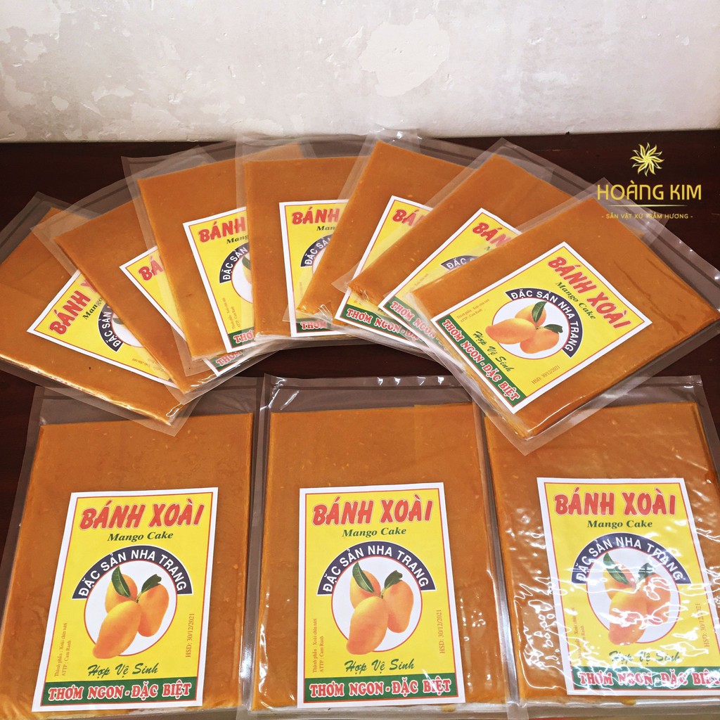 💥 500g Bánh xoài Nha Trang loại 1 - 100% từ xoài tươi 💥