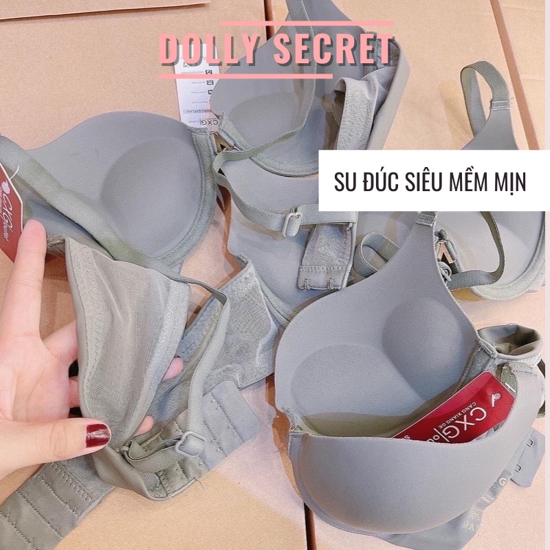 Áo lót nữ nâng ngực đệm dày bàn tay đúc su cao cấp có gọng mút kép siêu nâng ngực chống chảy xệ DOLLY SECRET A12 | BigBuy360 - bigbuy360.vn
