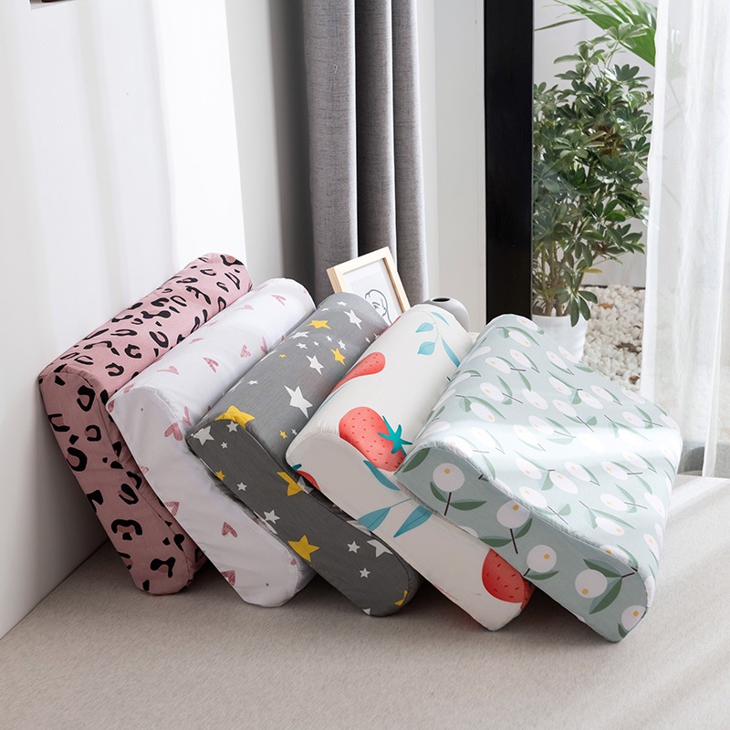 Vỏ Gối Vải Cotton Cao Su Dành Cho Người Lớn Và Trẻ Em