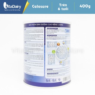 Sữa bột Calosure 400g - S