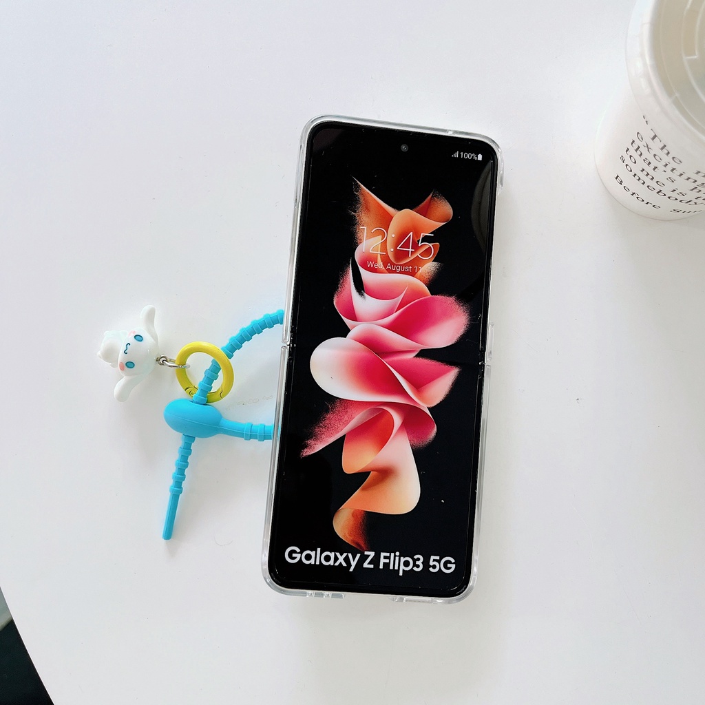 Ốp Điện Thoại Chống Sốc Họa Tiết Hoạt Hình Phong Cách retro Cho Samsung z Flip 3 zflip3 z Flip3