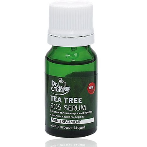 Serum Làm Sạch Mụn Cấp Tốc Dr C. Tuna Tea Tree Sos Farmasi (10ml)