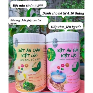Bột ăn dặm 2vị 1kg 2 hộp