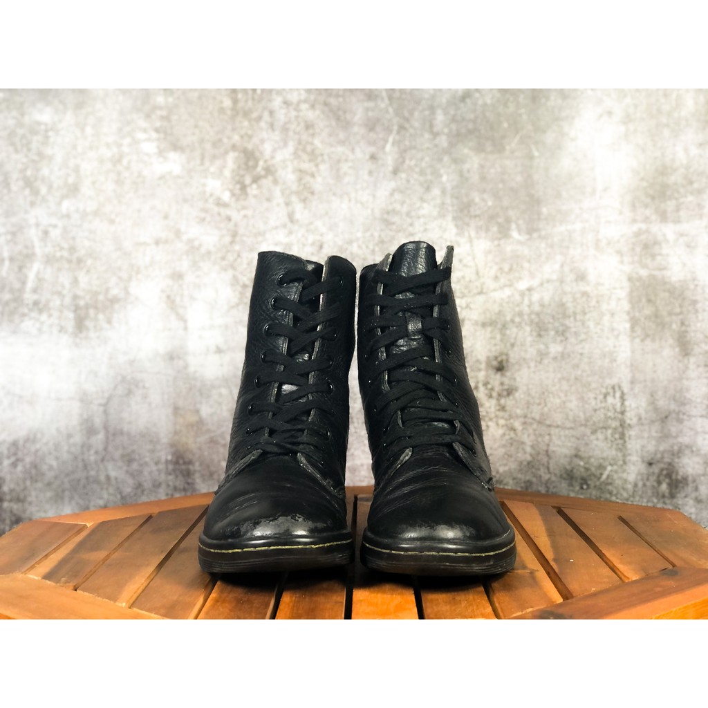 (SIZE 39) Giày chính hãng 2hand DR MARTENS 1460 SMOOTH LEATHER LACE UP BOOTS ` < *