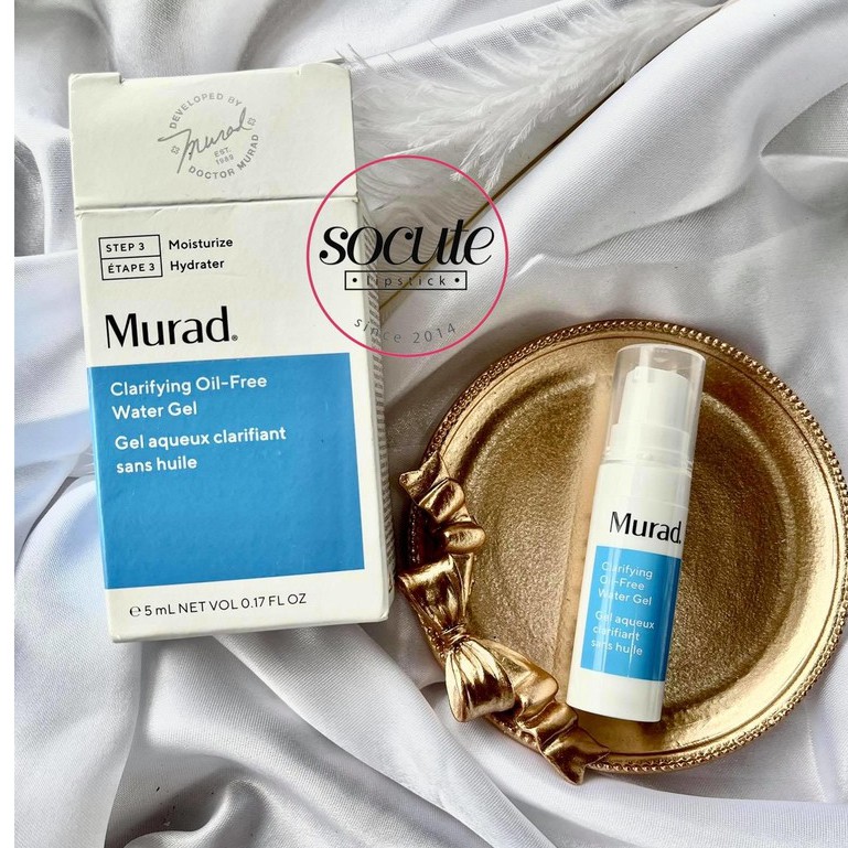 Gel dưỡng da MURAD Clarifying Oil-Free Water Gel Mini 5ml