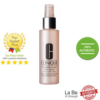 Clinique moisture surge face spray - xịt khoáng cấp ẩm dịu da 30ml (tách set kh