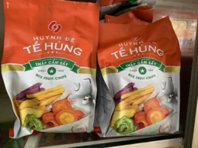 Trái cây thập cẩm sấy Tề Hùng 500gam -date mới