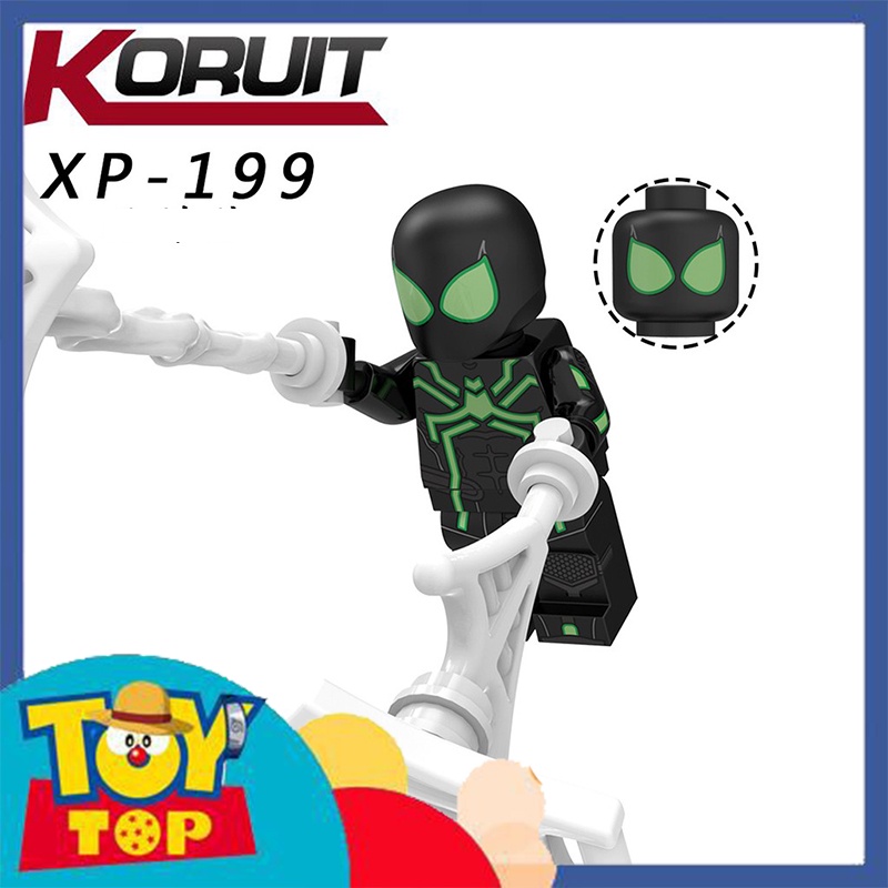 Đồ chơi lắp ráp mini người nhện Spider man các phiên bản , Mysterio xếp hình mini KT1027