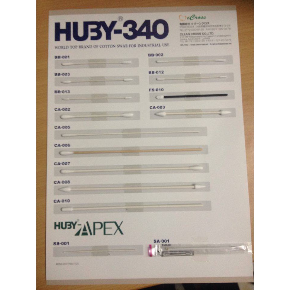 Tăm bông phòng sạch HUBY-340 BB-003