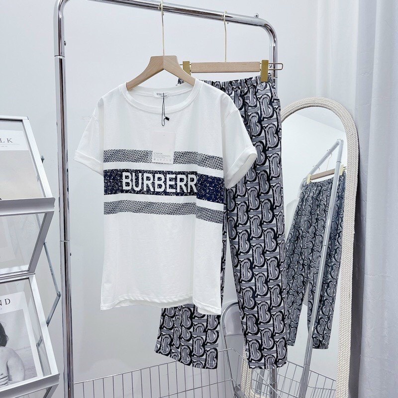 sét bộ BBR ép 3D quần họa tiết