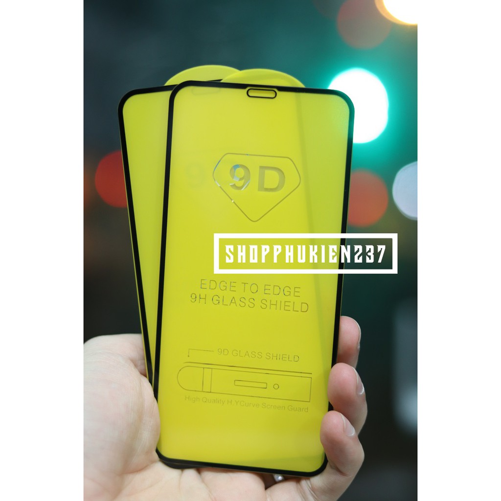 Kính Cường Lực Full Màn 9D Giá Rẻ Dành Cho Iphone 6 , 6s , 7 , 8 , 7 Plus , 8 Plus , Xr , Xs Max