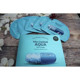 Mặt nạ Thiếc BNBG Cocktail Foil Mask dưỡng da chuyên sâu 30ml
