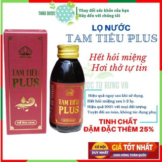 Nước xúc miệng hết hôi miệng Tam Tiêu Plus