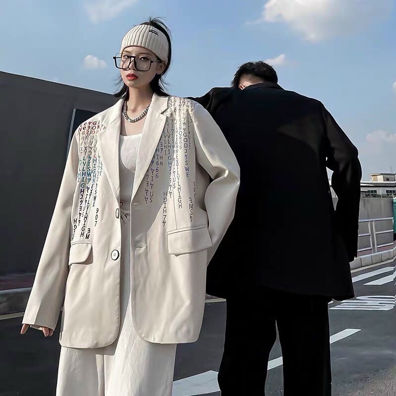 BLAZER CAO CẤP IN CHỮ