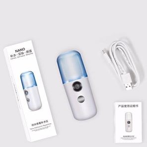 Máy Phun Sương Xông Hơi Mặt NaNo Mini Cầm Tay Hỗ Trợ Dưỡng Da Cấp Nước Tối Đa