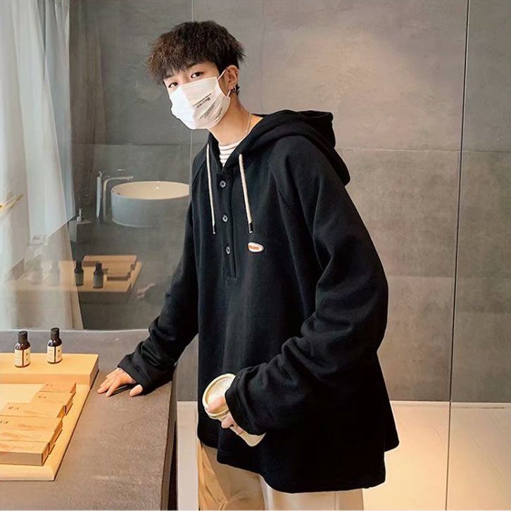 Áo Khoác Hoodie Nam Dáng Rộng Phong Cách Thời Trang Hong Kong 10310 | BigBuy360 - bigbuy360.vn