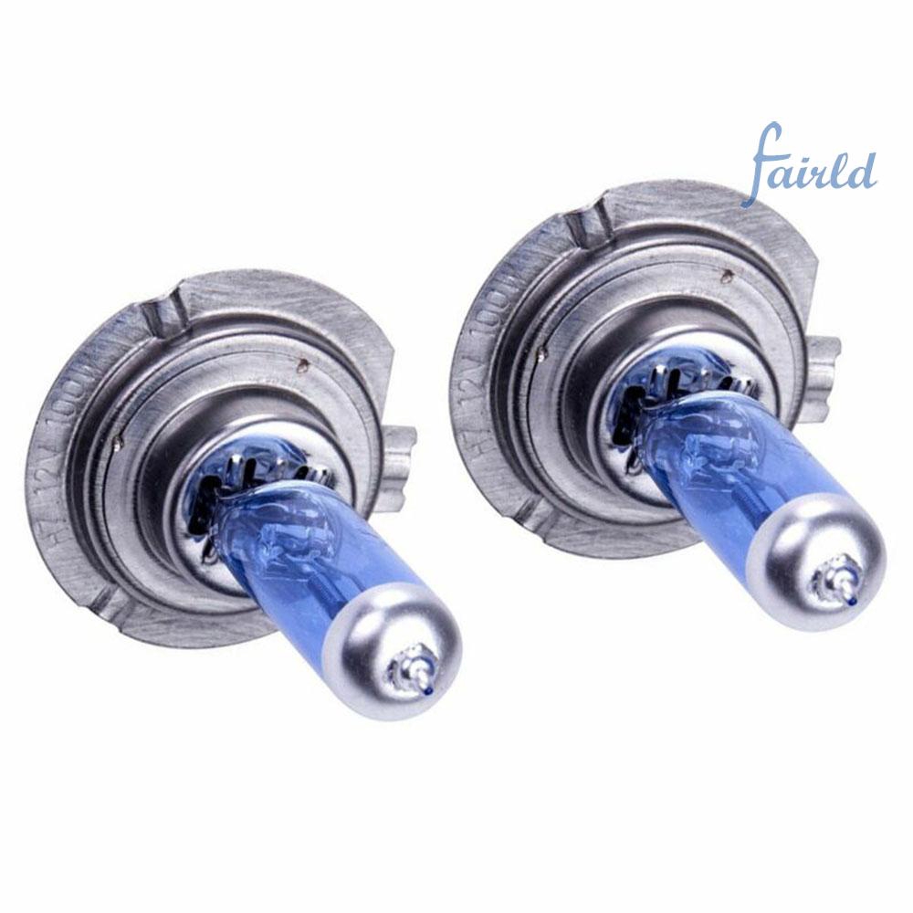 2 Bóng Đèn Pha Xenon Trắng 12v H7 100w 8500k Tiện Dụng Cho Xe Hơi