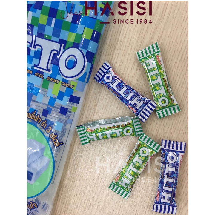 Kẹo Bạc Hà Mềm EURO - Hitto Double Layer Cool Chewy Candy 300g