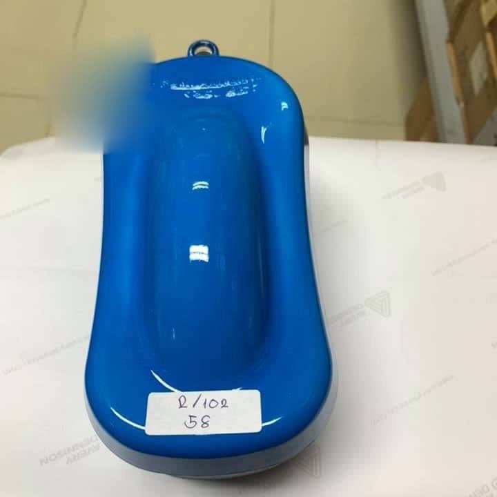 Sơn xịt Samurai màu Xanh Dương Huỳnh Quang - 58 (400ml) , Dầu nhớt 20