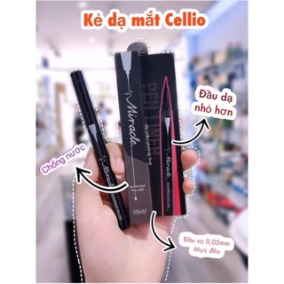 KẺ MẮT DẠ CHỐNG THẤM NƯỚC MIRACLE CELIO HÀN QUỐC