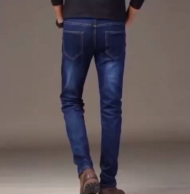 Quần jeans nam Dáng skinny quần bò nam ống côn co giãn [40-75KG] [Z02] A78 A58 q8 | BigBuy360 - bigbuy360.vn