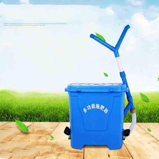 Dụng cụ bón phân 1-2 hàng dạng thùng chứa TMP-02, Máy bón phân đeo lưng