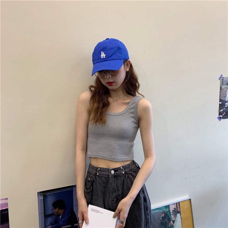 Áo ba lỗ croptop chất thun co dãn CRA035