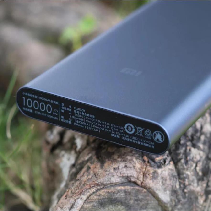 Pin Sạc Dự Phòng Xiaomi 10000mAh Gen 3 New 2020 Sạc Nhanh QC 3.0