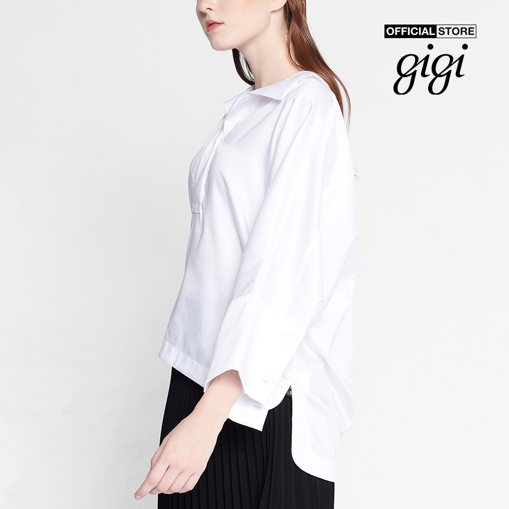 Gigi - Áo kiểu nữ cổ bẻ phom suông Dolman Sleeve Henly G11081202217-00