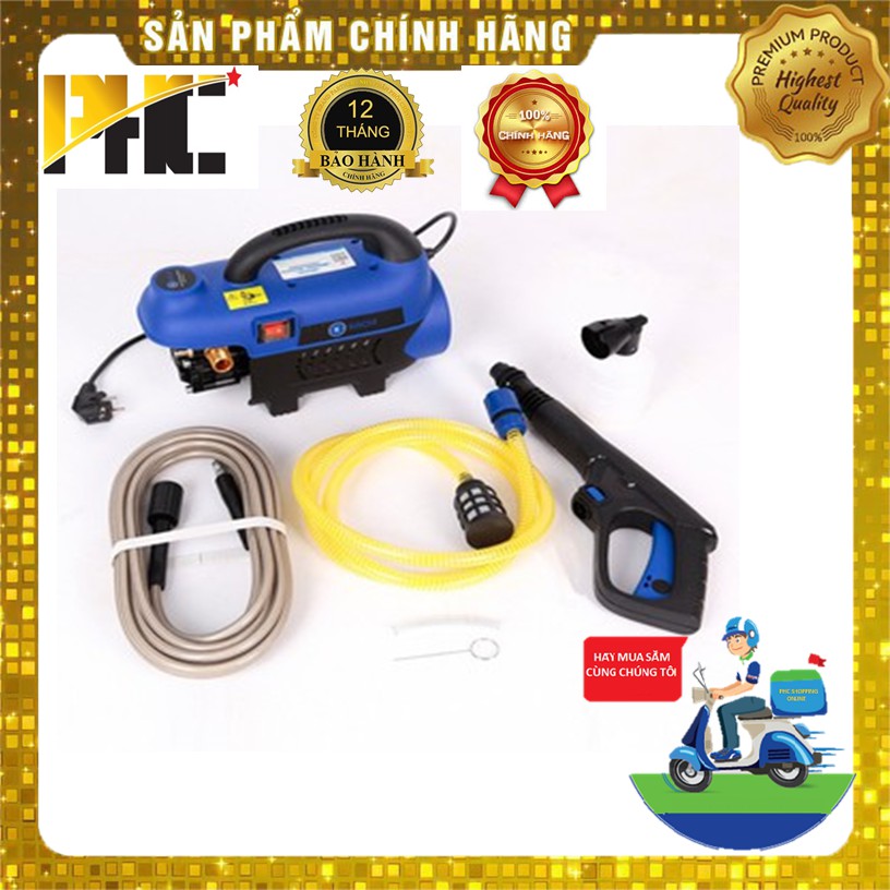 Máy phun xịt rửa xe cao áp cảm ứng từ 1400W kachi - thương hiệu Nhật Bản