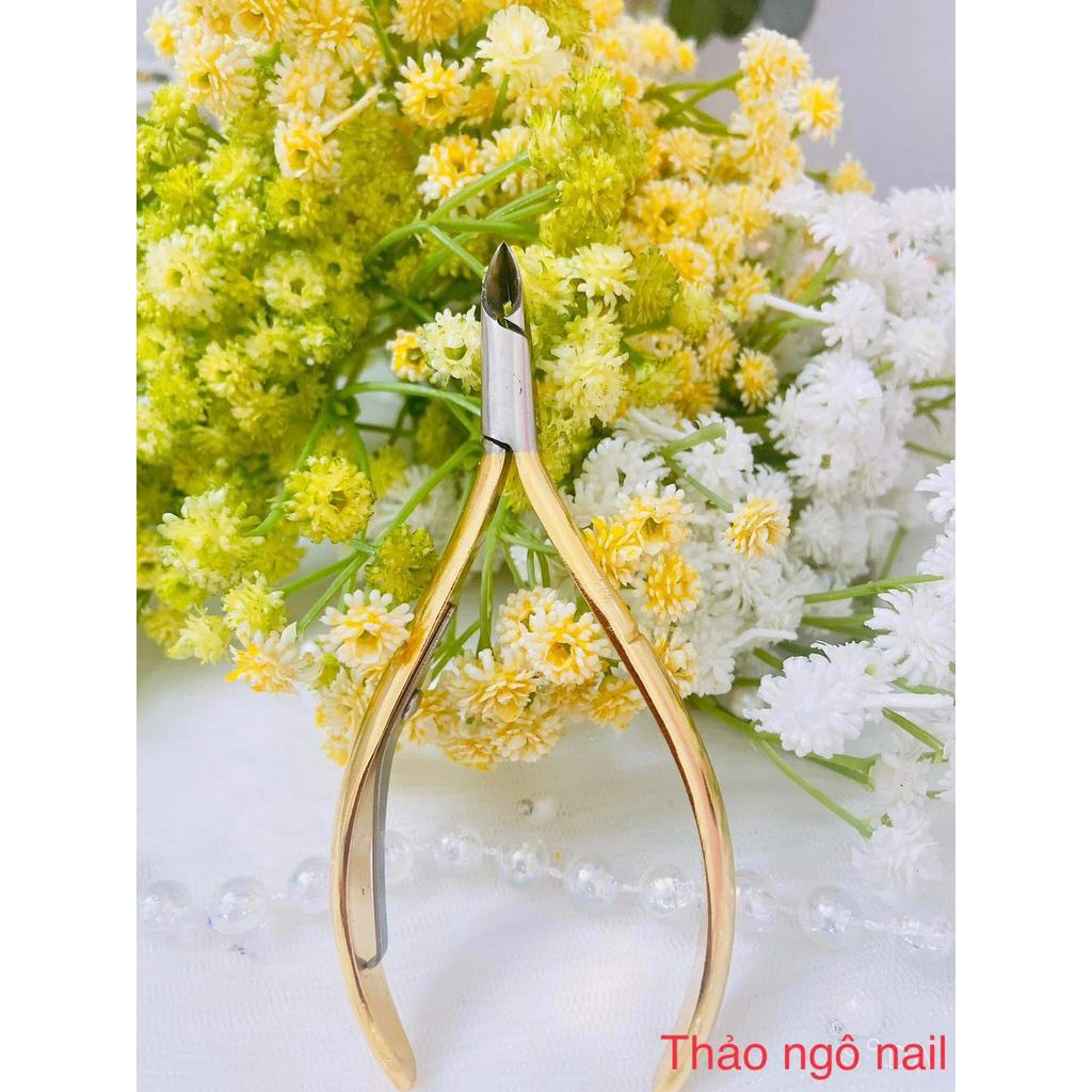 Kềm cắt da Ali DX- 506 vàng Bán Nguyệt cao cấp dành cho Nail