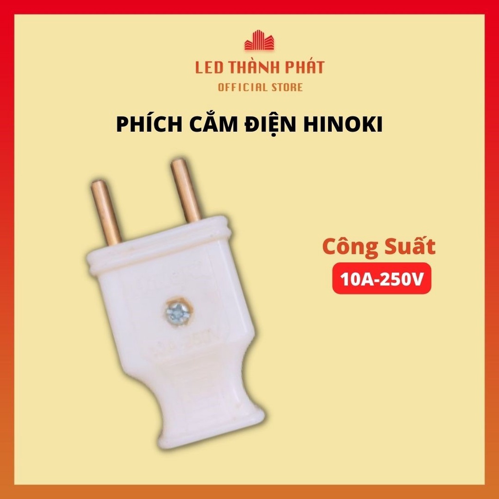 Phích Cắm ĐIỆN HiNoki mua 1 lần dùng 1 đời, Phích chịu tải siêu bền bếp từ bếp lẩu hàng chính hãng