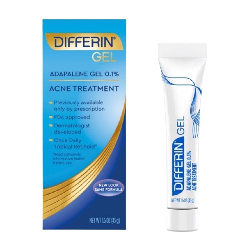 [ Nhập Mỹ ]  Differin Gel mụn Adapalene 0.1% 15G