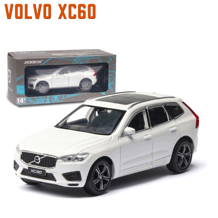 Xe mô hình ô tô Volvo XC60 tỉ lệ 1:32 xe đồ chơi trẻ em - xe ô tô làm bằng kim loại mở được cửa