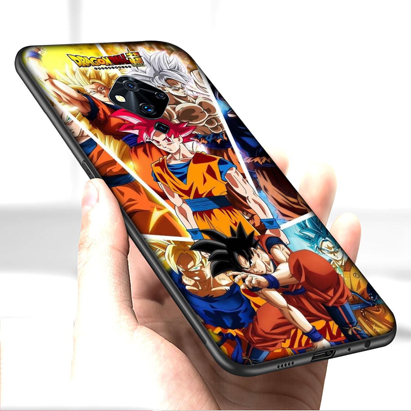 Samsung Galaxy A9 A8 A7 A6 Plus J8 2018 + A21S A70 M20 A6+ A8+ 6Plus Casing Soft Silicone goku Dragon Ball Z cool Phone Case